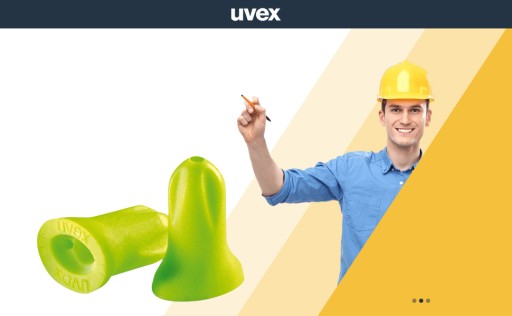 UVEX Hi-com limetkové štuple do uší 5 párov