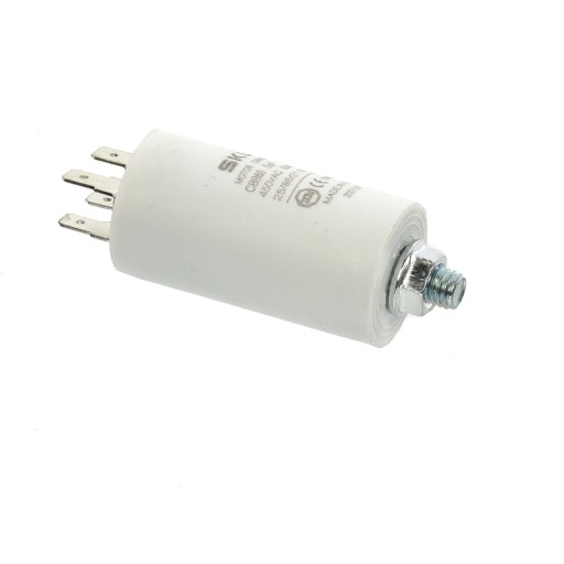 Kapacita pracovného kondenzátora 5µF 450V 50/60Hz M8