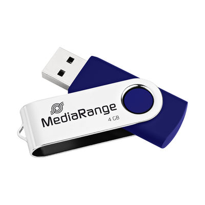 MediaRange USB 2.0 Pendrive 4GB Swivel Swing