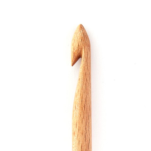 KNITPRO drevený jednostranný háčik - 5,50 mm