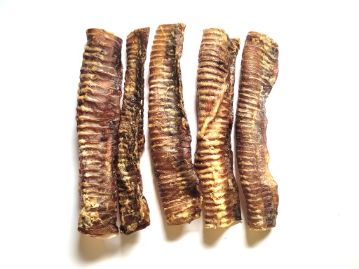 Hryzadlo pre psa - Hovädzie trachea 35cm veľké