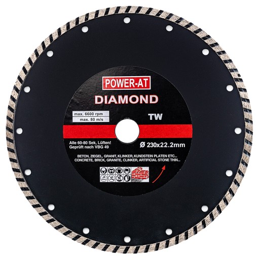 TURBO 230 DIAMANTOVÝ BETÓNOVÝ DISK POWER-AT CUBE