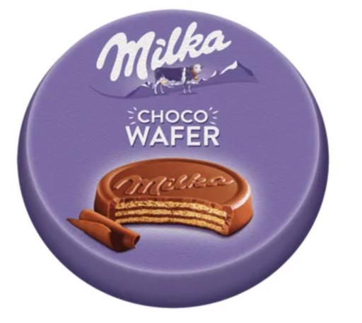 Milka Choco wafle so smotanovou mliečnou čokoládou oblátková tyčinka 1 ks plnená