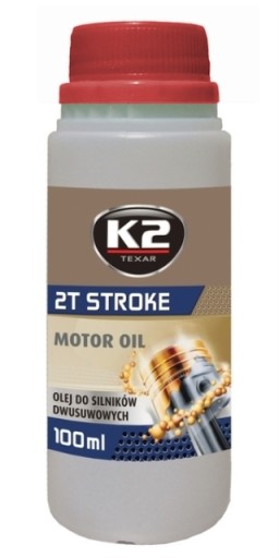 Olej na zdvih 2T 100 ml Červený