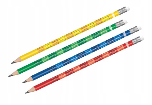Ceruzka s gumou s násobilkou Colorino
