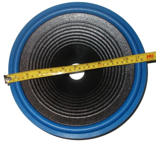Membrána reproduktora z penového papiera MODRÁ 12 palcov 30 cm