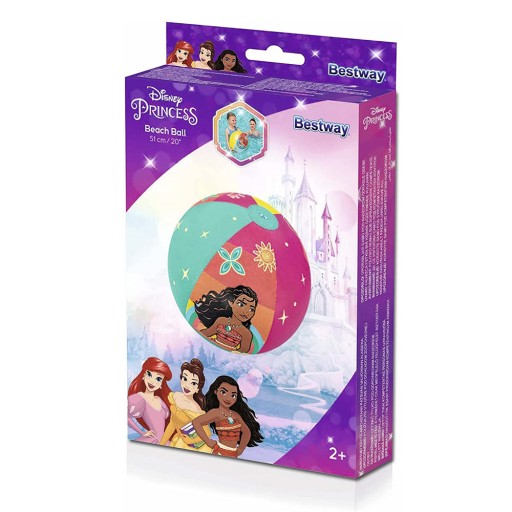 Princezná záhradná nafukovacia plážová lopta 51 cm