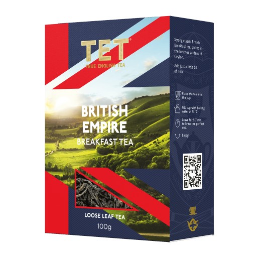 TET British Empire Black Leaf Tea 100 g