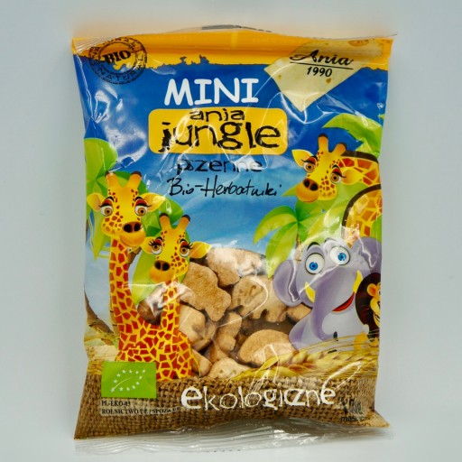 ANIA Bio sušienky Mini Jungle 100g