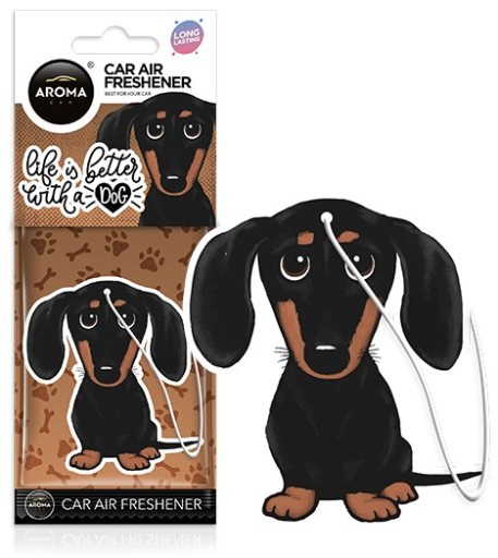 Prívesok Aroma Car JAZVEČÍK PES KLOBÁS DOG ĽAD