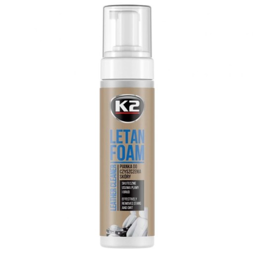 K2 LETAN PENA 200ML. K205 NA ČISTENIE PSKEJ KOŽE