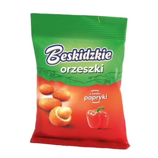 Aksam Beskidzkie Orzeszki s príchuťou papriky 35 g