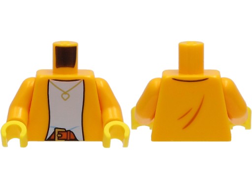 Náhrdelník na dámsku mikinu Lego New Torso Bright Light Orange 973pb4113c01