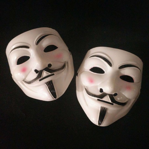 ANONYMNÁ VENDETTA MASKA STOP ACTA KARNEVAL