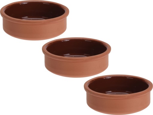 Žiaruvzdorné ramekinové misky NA PEČENIE 12 x 4 cm 200 ml - 3 kusy