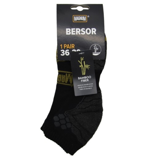PÁNSKE PONOŽKY MAGNUM BERSOR ČIERNA/Sivá/OLIVOVÁ - 40-43
