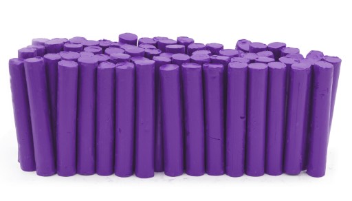 Sypaná školská plastelína, 1 kg krabica - fialová