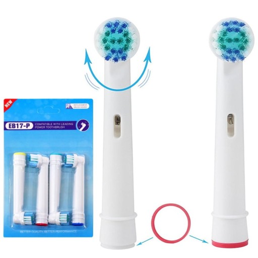 Hlavice zubnej kefky Oral-B Braun EB17-P 4 ks