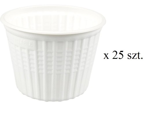 FCS potravinárska polystyrénová nádoba 500 ml Polievka 25 ks