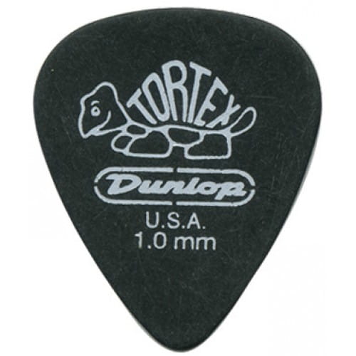 Dunlop Tortex Pitch Black 1,00 mm. trsátko