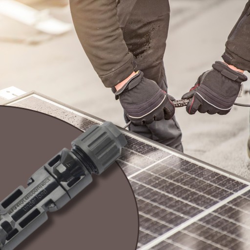 KONEKTOR MC4 KONEKTOR SOLÁRNY PANEL FOTOVOLTAICKÝ KONEKTOR 1000V 30A+ -