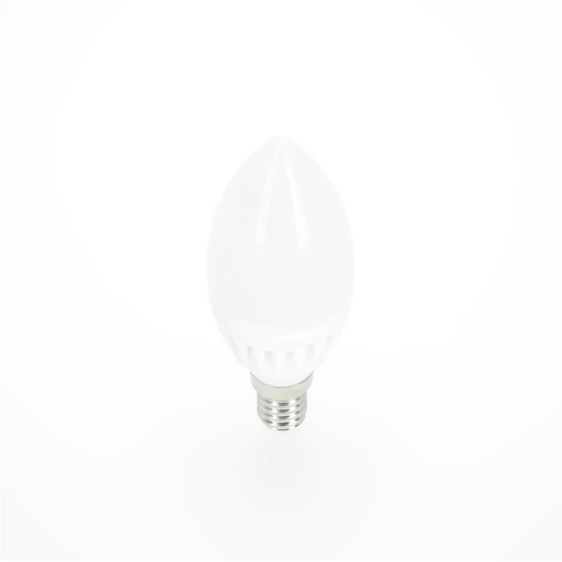 LED žiarovka na sviečku 9W E14 NEUTRAL farba 4000K keramické telo