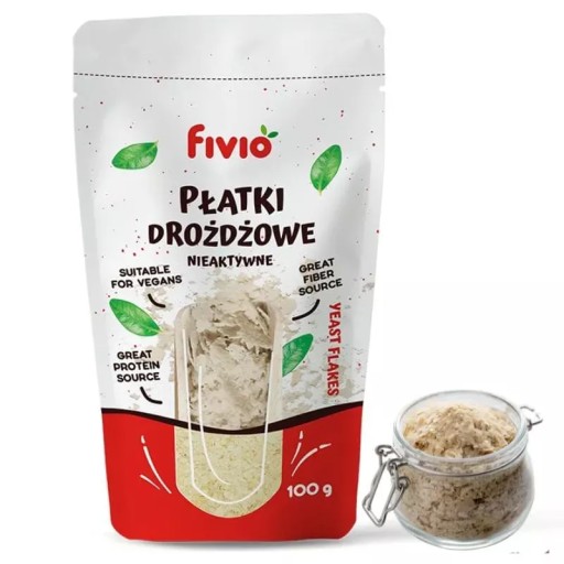 Neaktívne droždie vločky, neaktívne droždie Fivio 100g