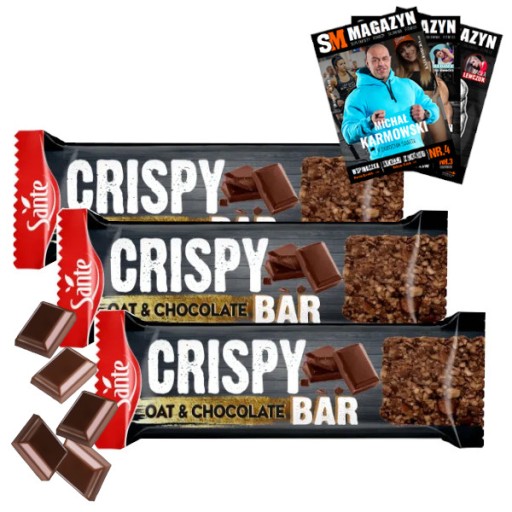 SANTE BATON ZELENÝ STROM GRANOLA 40 G SACHARIDY