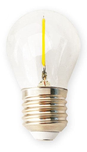 E27 LED žiarovka 1,3W 3000K Edison Filament Ball