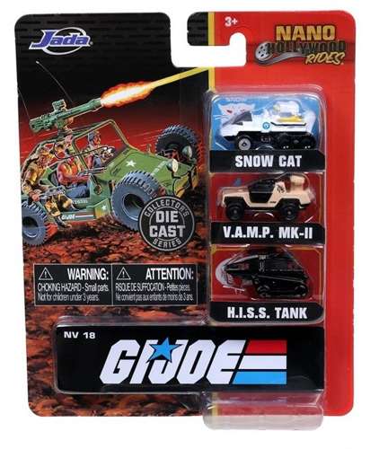 VOJENSKÉ KOVOVÉ AUTÁ GI JOE 3V1 - DICKIE