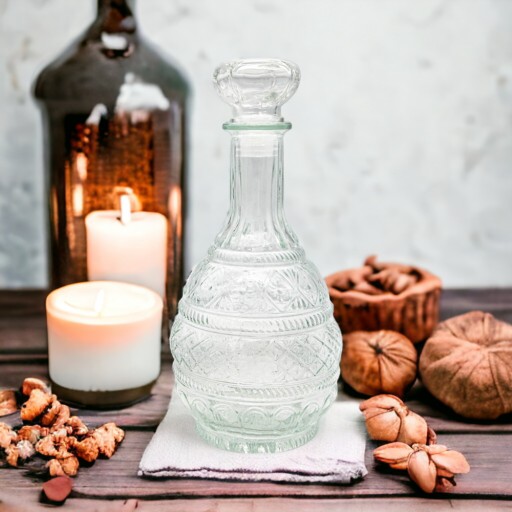 1l sklenená karafa na víno, vodu, whisky, likér