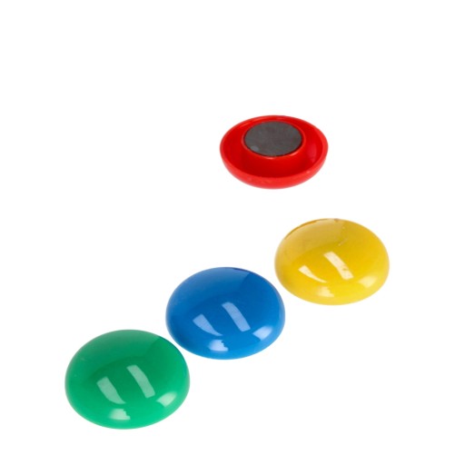 CONVEX MAGNETS 29mm mix COLORS sada 6 magnetov STARPAK CHLADNIČKA