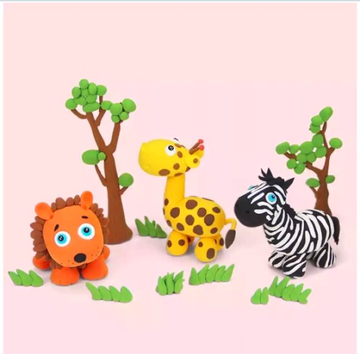 PLASTICINE SENSO FOAM POLYMER CLAY 12 ks
