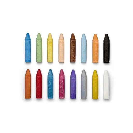Umývateľné chodníkové kriedy 16 farieb Crayola