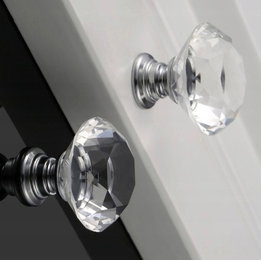 KRIŠTÁĽOVÁ KĽÚČKA KĽÚČKA 30mm CRYSTAL nábytok