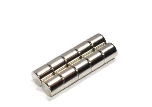 NEODYMOVÝ MAGNET 6x6 mm 10 kusov