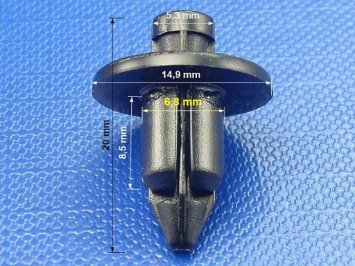 10x PIN CAP 7 x 8,5 motocyklová štvorkolka