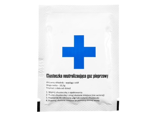 NEUTRALIZUJÚCE Utierky, pepřový sprej OC CN CS