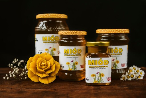 Multifloral Honey 2023 Nectar Liquid Polish Natura Honeys Ceremuga 250g