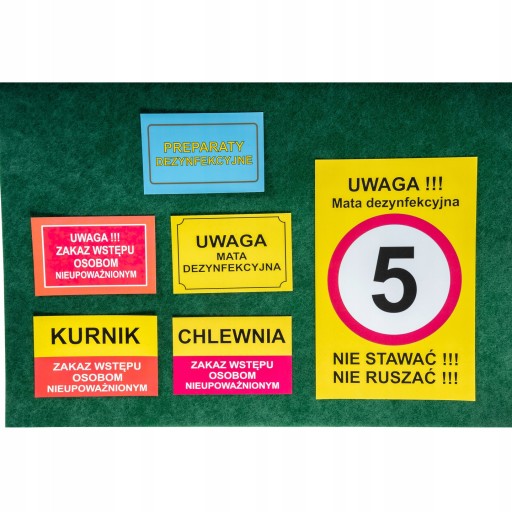 DEZINFEKČNÉ PROSTRIEDKY - VÝSTRAŽNÁ TABUĽKA