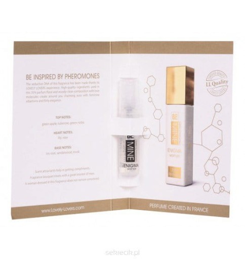 LOVELYLOVERS BeMINE ENIGMA žena FEROMÓN 2ml