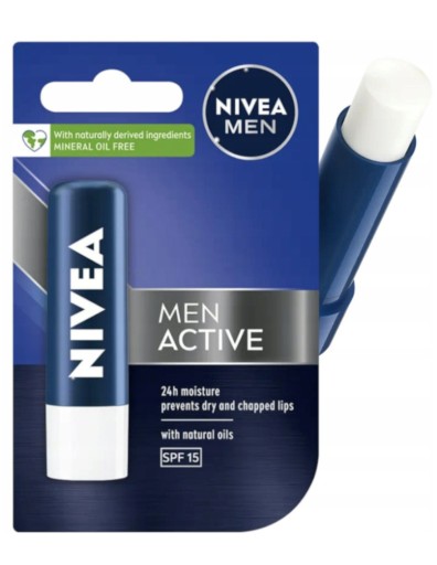 OCHRANNÝ RUŽ NIVEA MEN ACTIVE CARE