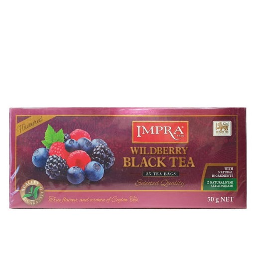 Čierny čaj Impra Wild Berry ex25