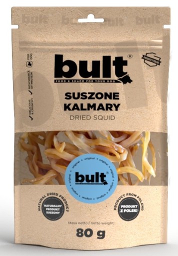 BULT DRID SQUID pre psov, pamlsky, maškrty, maškrty, odmena trénera, 80g