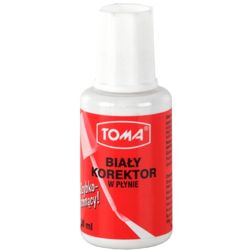 Toma TO-019 tekutý korektor so štetcom 20ml