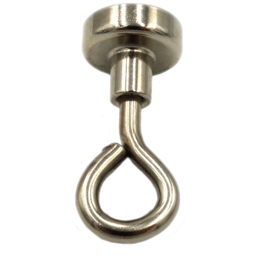 Neodymový magnet N42 16x6 mm 12kg s držiakom EAR