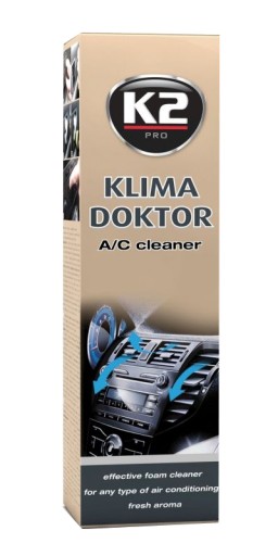 K2 KLIMA DOCTOR OSVIEŽUJÚCI PROSTRIEDOK NA KLIMATIZÁCIU