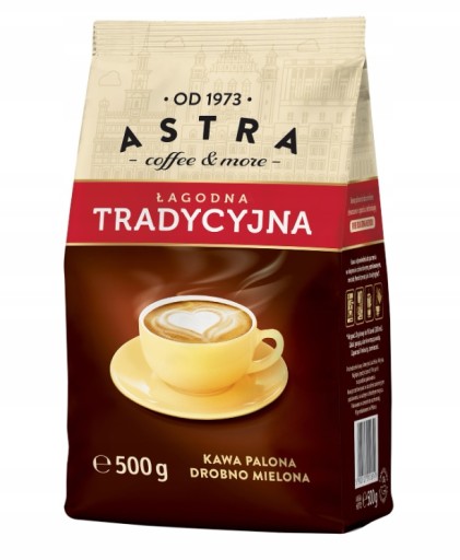 Astra Mild Tradičná mletá káva 500 g