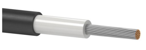 KÁBEL SOLÁRNY DROB ČIERNY 6 MM2 1500V H1Z2Z2-K