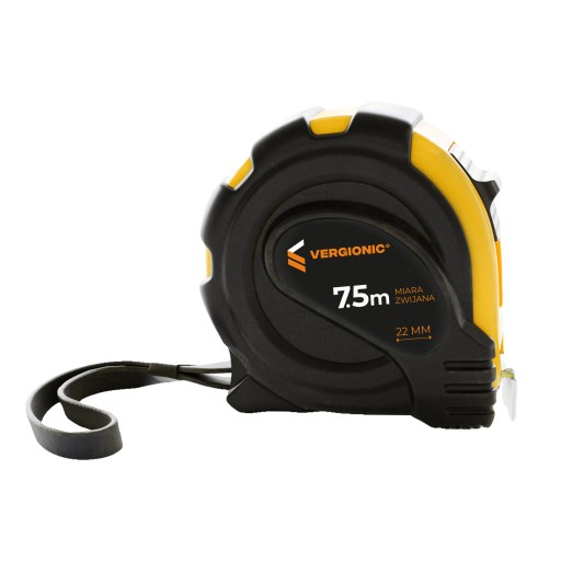 Zvinovací meter so zámkom, krajčírsky meter, automatický rozkladací meter, 7,5 m